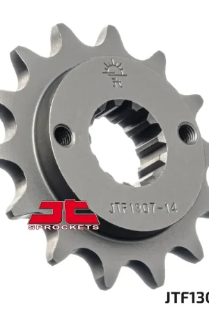 Hete Deal JT SPROCKETS - FRONT STEEL 14T, 520 - Sprockets - Compatibel met Honda en Kawasaki